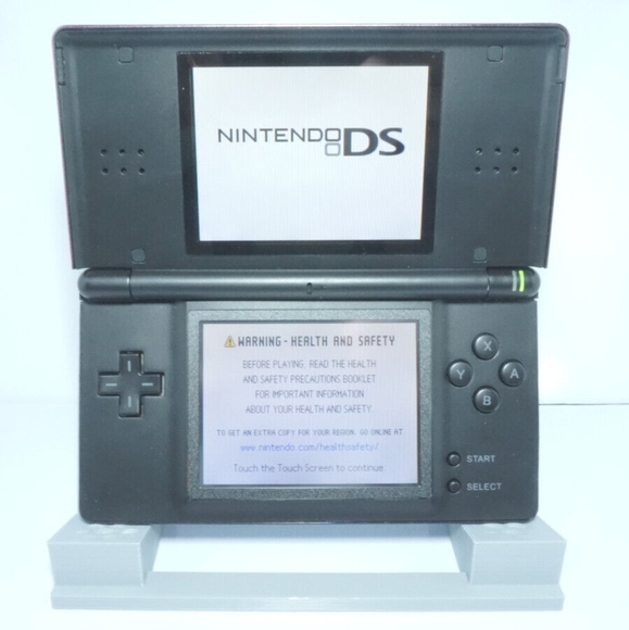 Nintendo DS Lite Crimson Red / Black Handheld Gaming System w/ Charger & Stylus - Picture 3 of 9